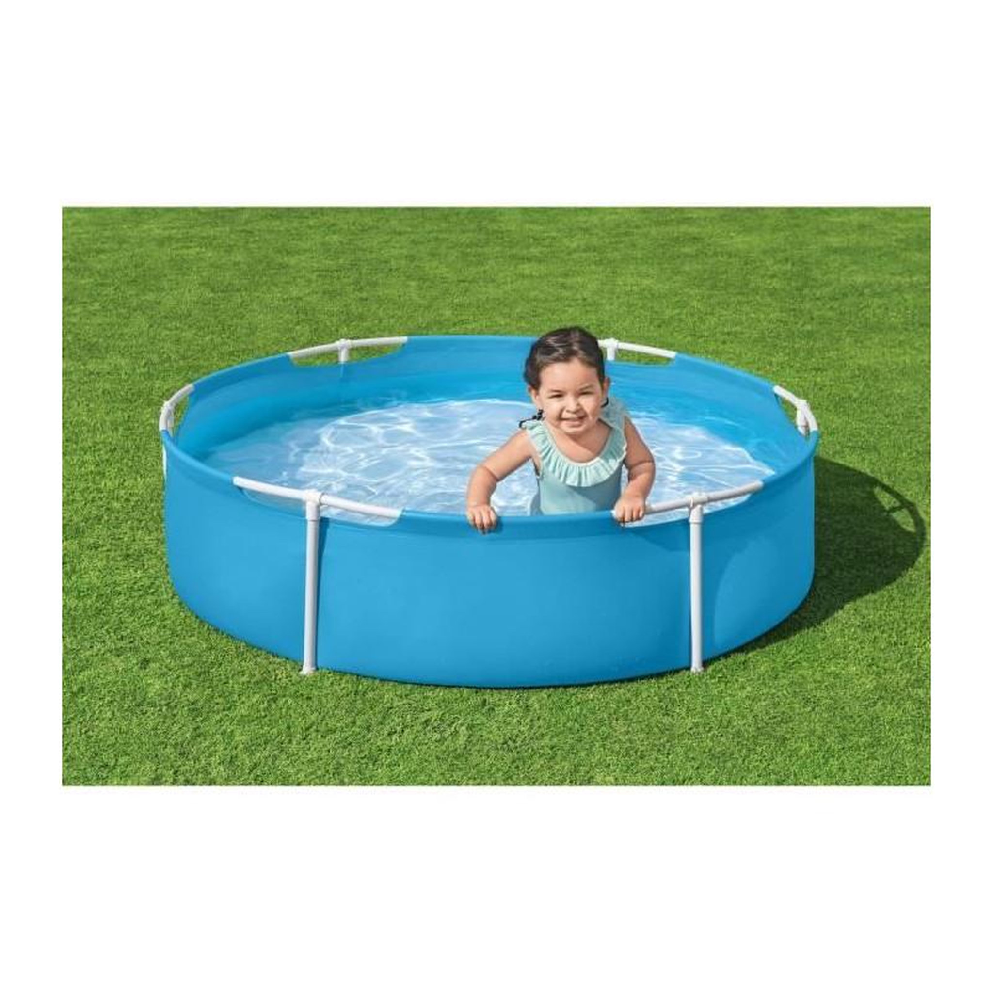 Voir la diapositive 4 : BESTWAY Piscinette BESTWAY - My First FramePool - 152 x 38 cm - Ronde