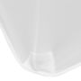 Voir la diapositive 3 : VIDAXL Housses extensibles pour table 2 pieces 243 x 76 x 74cm Blanc