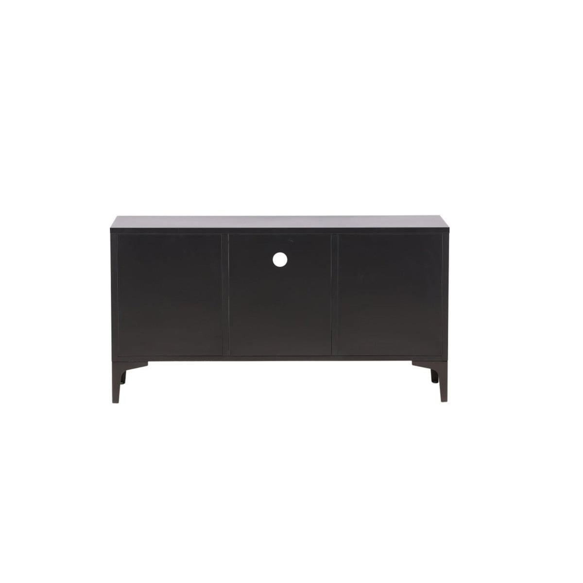 Paris Prix Meuble TV 2 Portes  Piring  120cm Noir