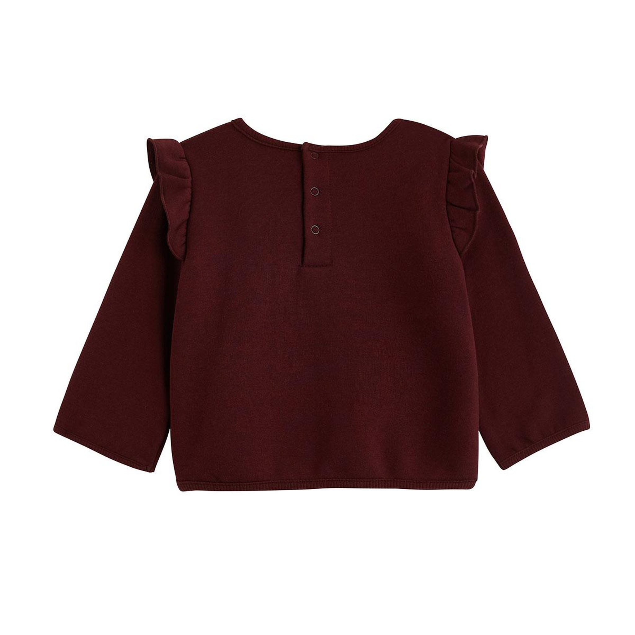 Voir la diapositive 4 : PETIT BEGUIN Ensemble bébé sweat et pantalon en molleton aimée