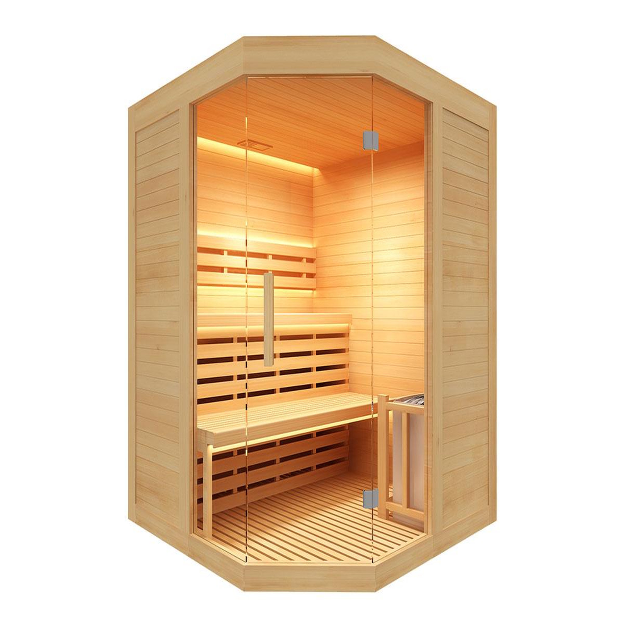 France Sauna Sauna traditionnel Sense 3 places angulaire - France Sauna