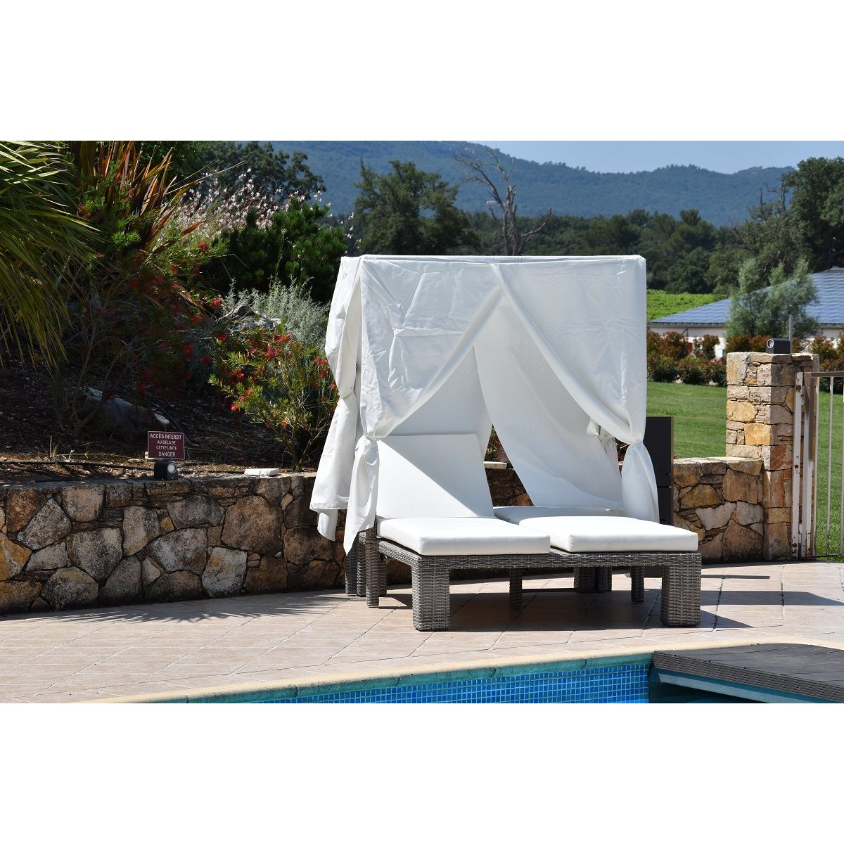 Bain de soleil 2 personnes COCOON