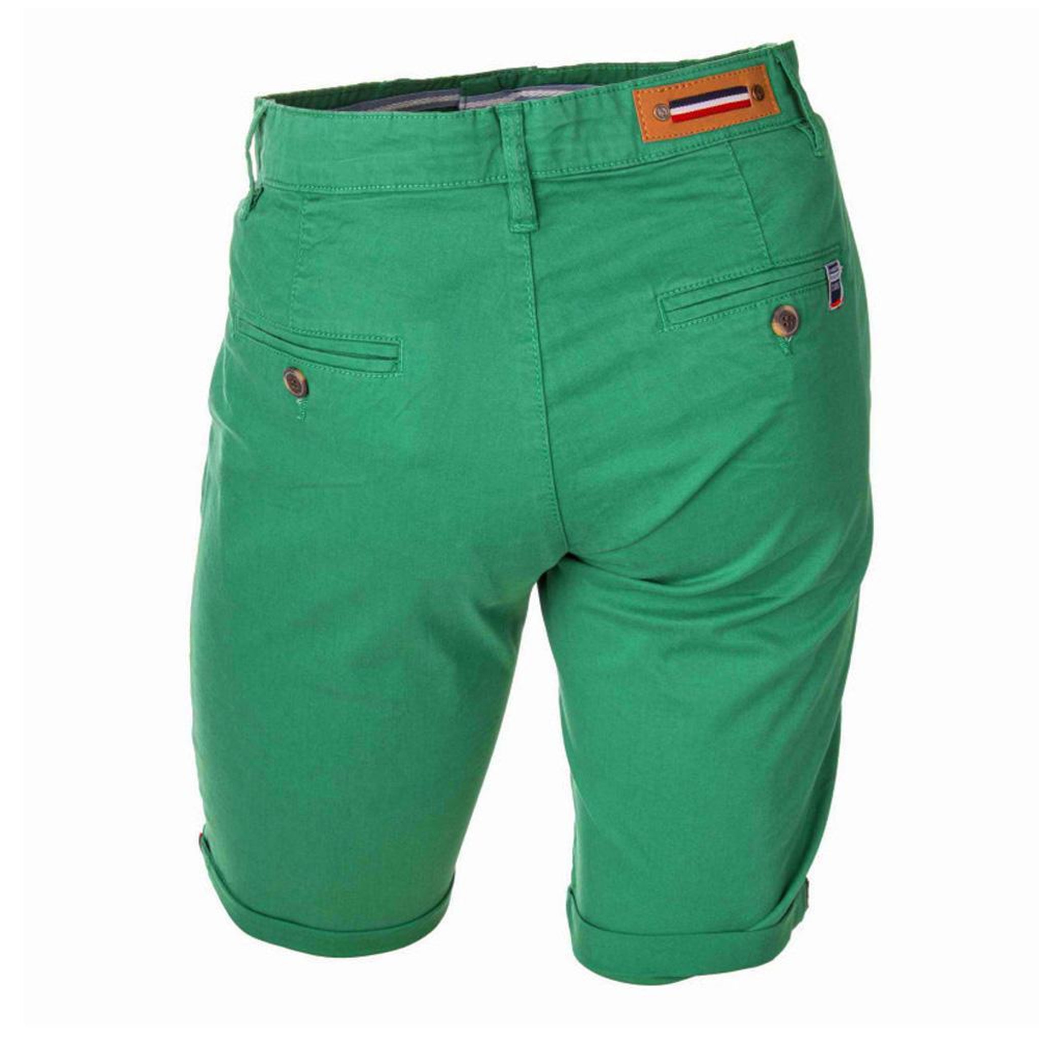 Voir la diapositive 2 : LA MAISON BLAGGIO Short Chino Vert Foncé Homme La Maison Blaggio Venili