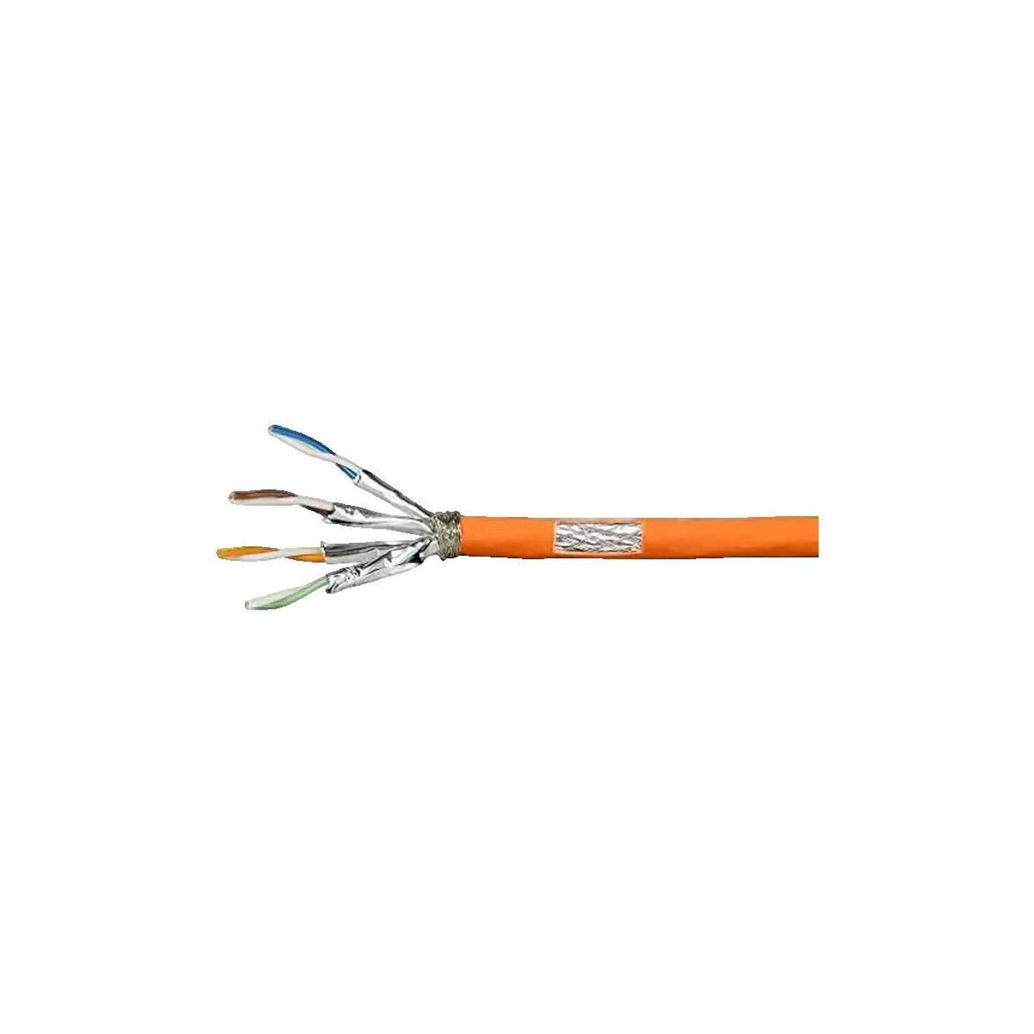LOGILINK Câble réseau LogiLink CPV0060 Cat.7 S/FTP 100 m Orange
