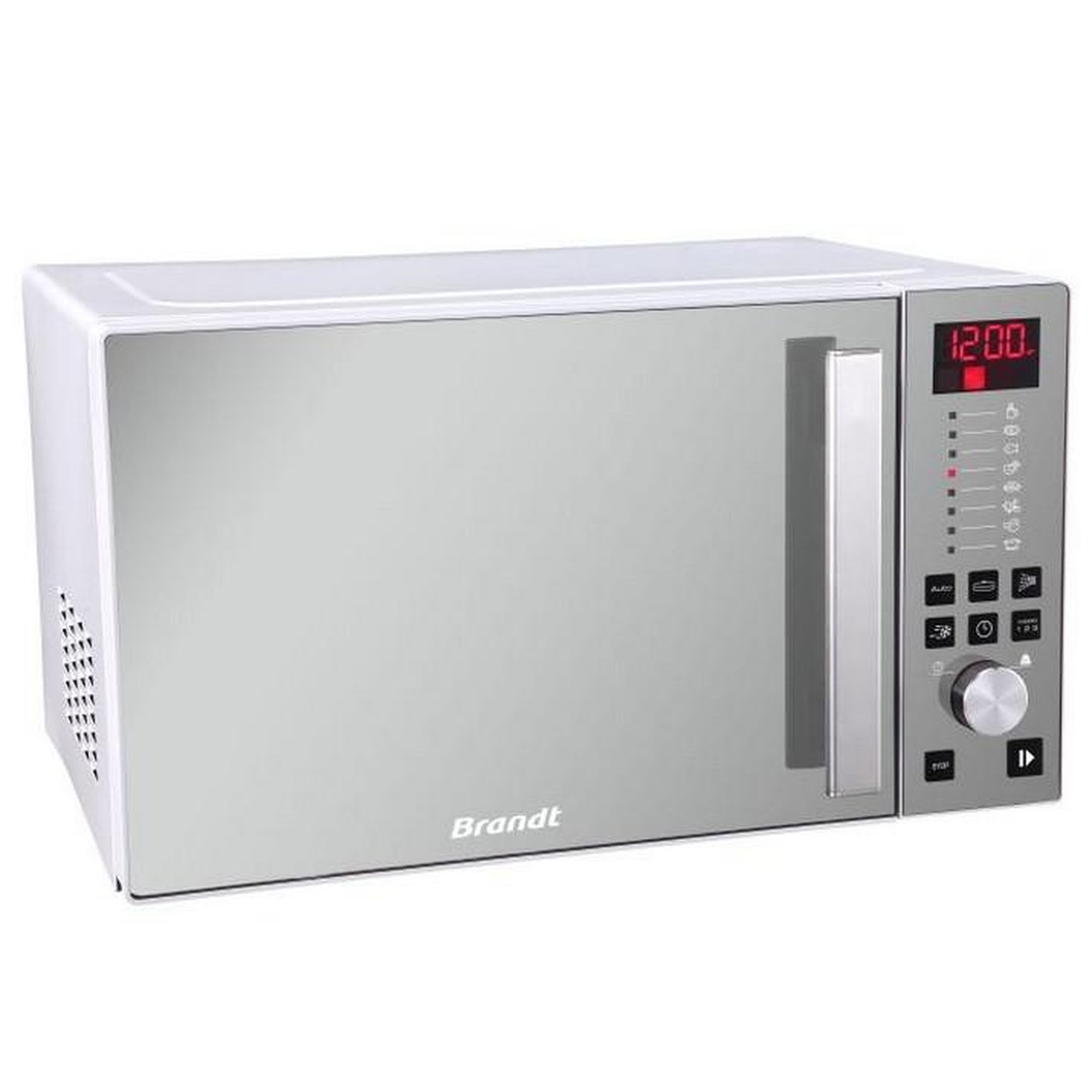 Voir la diapositive 1 : BRANDT Micro-ondes 26l 900w blanc - SE2616W