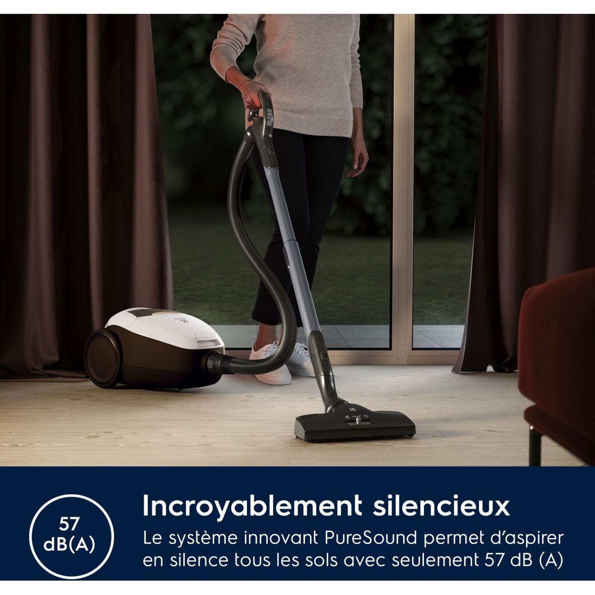 Voir la diapositive 4 : ELECTROLUX Aspirateur avec sac Pure D8 Allergy PD82-ALRG