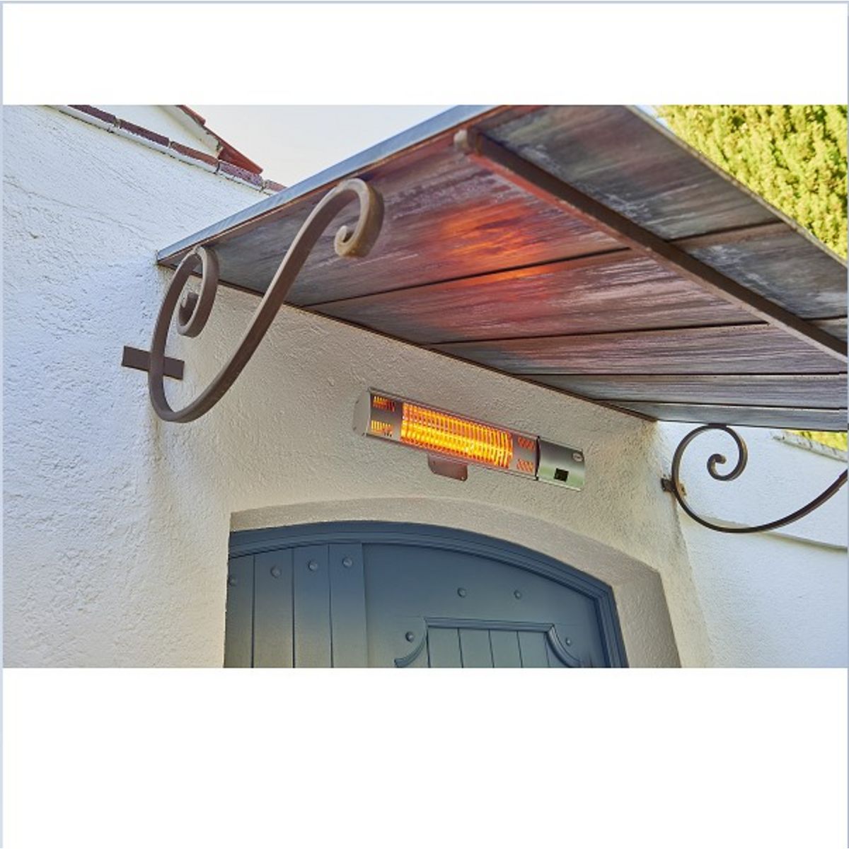 FAVEX Parasol chauffant électrique acier - ALBA