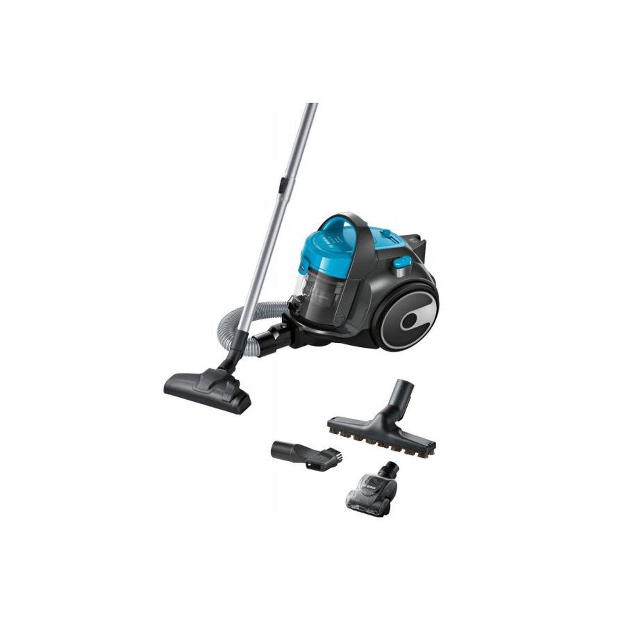 Voir la diapositive 1 : BOSCH Aspirateur sans sac aada 78db bleu - BGS05X240