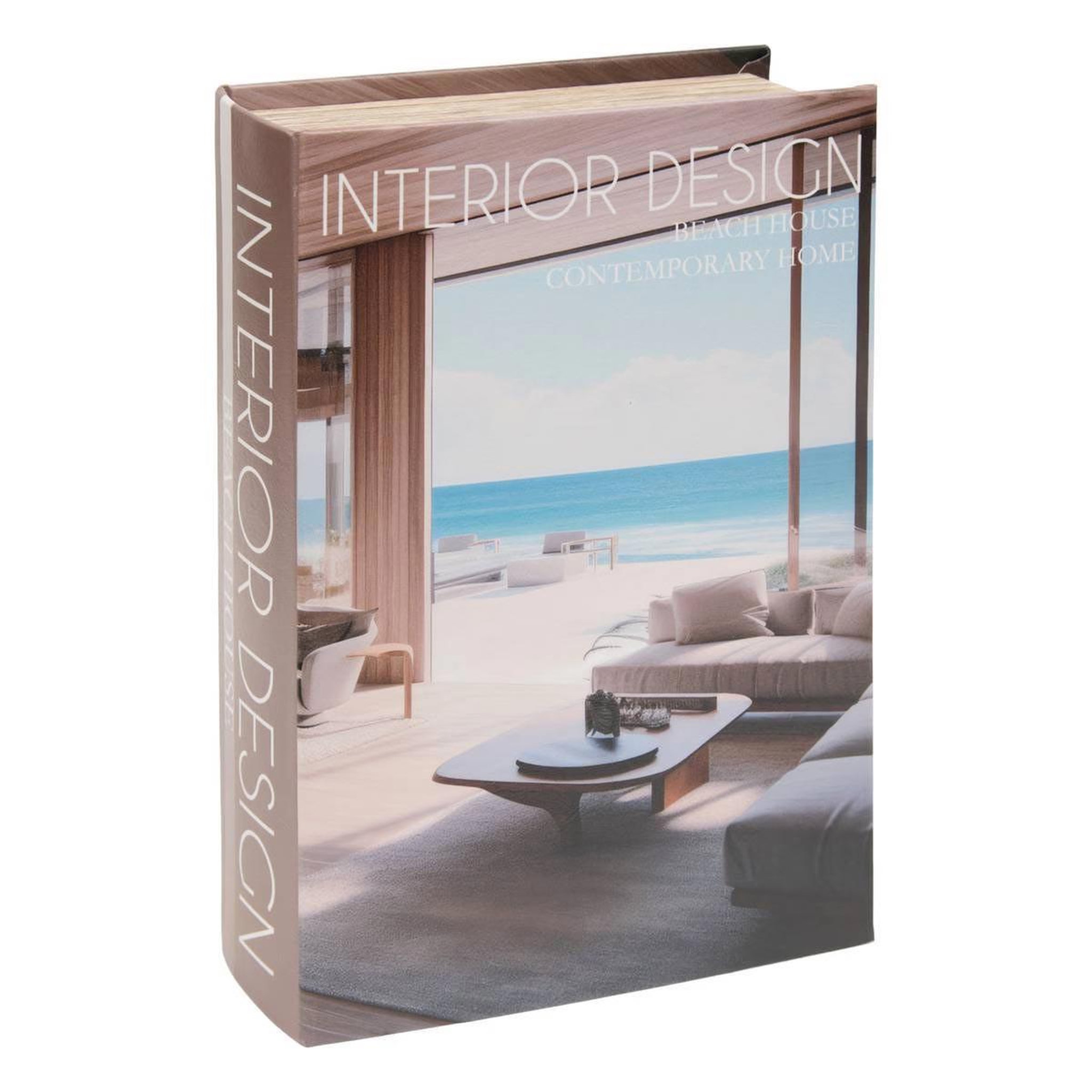 ATMOSPHERA Boîte déco livre interior design  josh  27cm multicolore