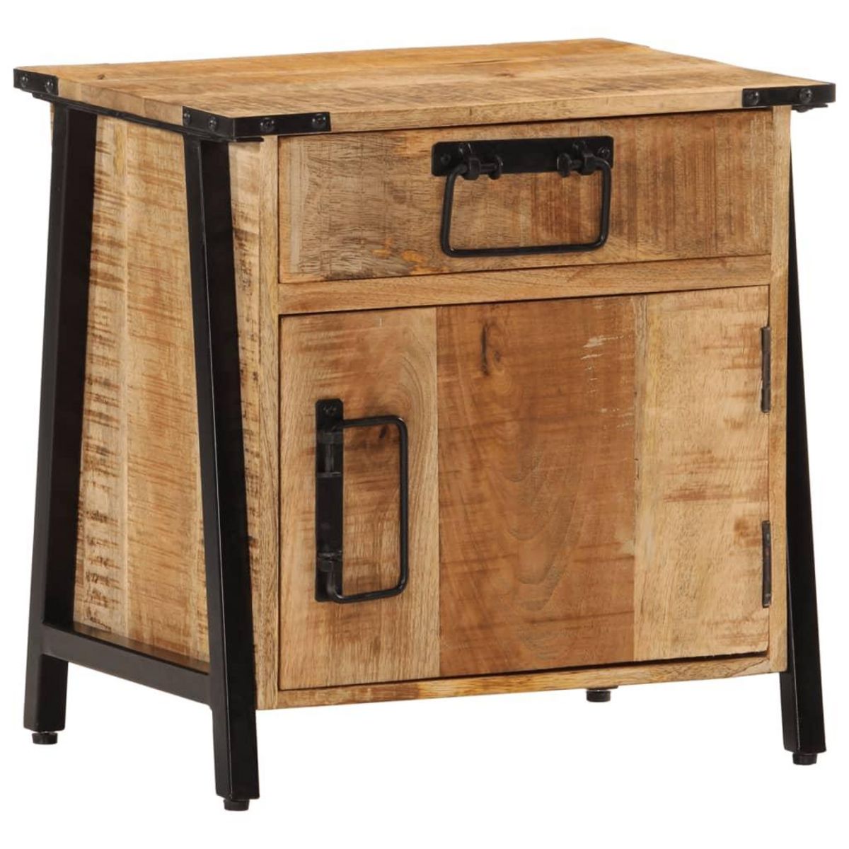 VIDAXL Table de chevet 40x30x42 cm bois de manguier massif