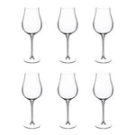 SECRET DE GOURMET Lot de 6 Verres à Vin  Oriane  40cl Transparent