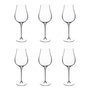 Voir la diapositive 1 : SECRET DE GOURMET Lot de 6 Verres à Vin  Oriane  40cl Transparent
