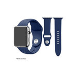 IBROZ Bracelet Apple Watch SoftTouch 38/40/41mm bleu