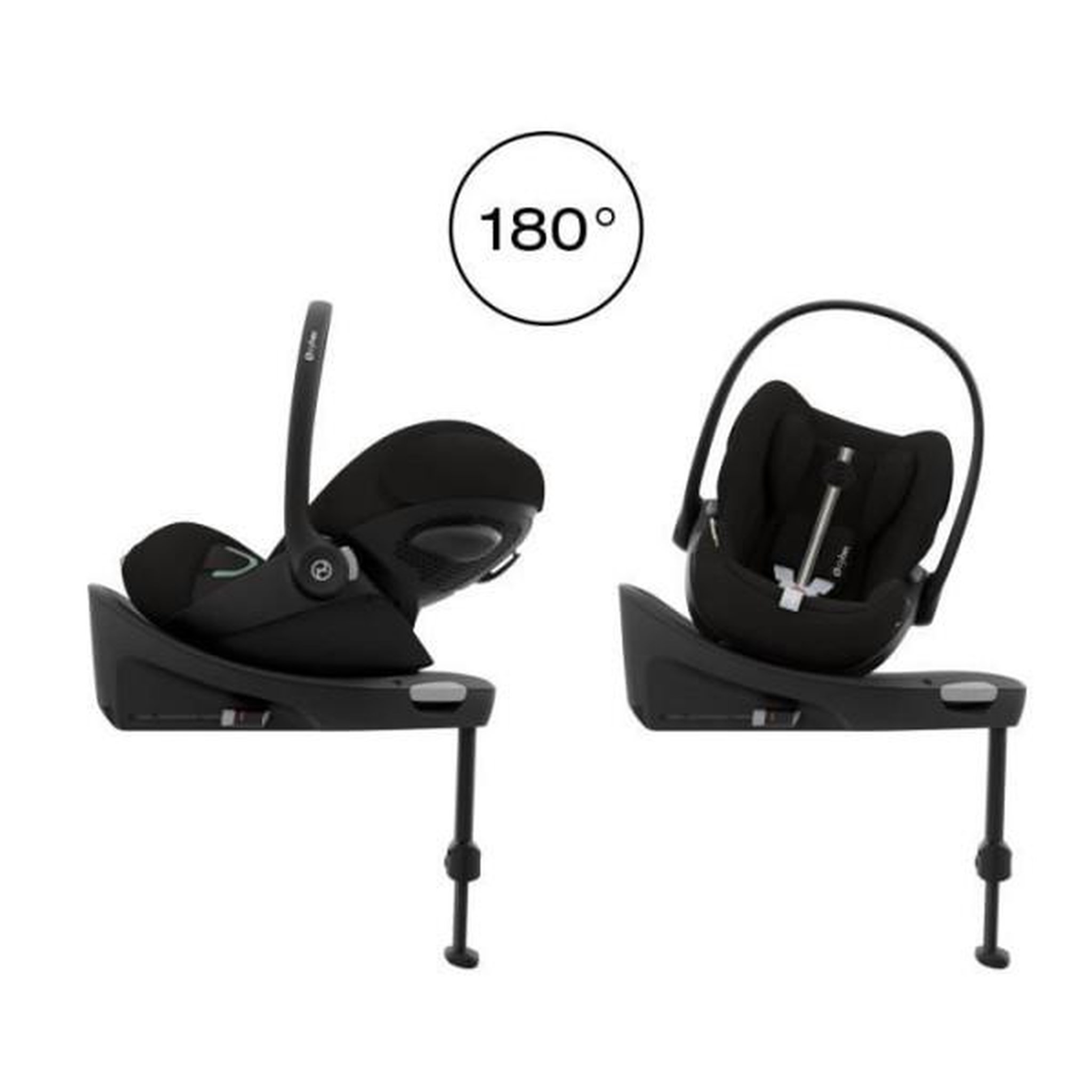 Voir la diapositive 5 : CYBEX Siege Auto  bébé Cloud G i-Size Plus - Moon Black - CYBEX