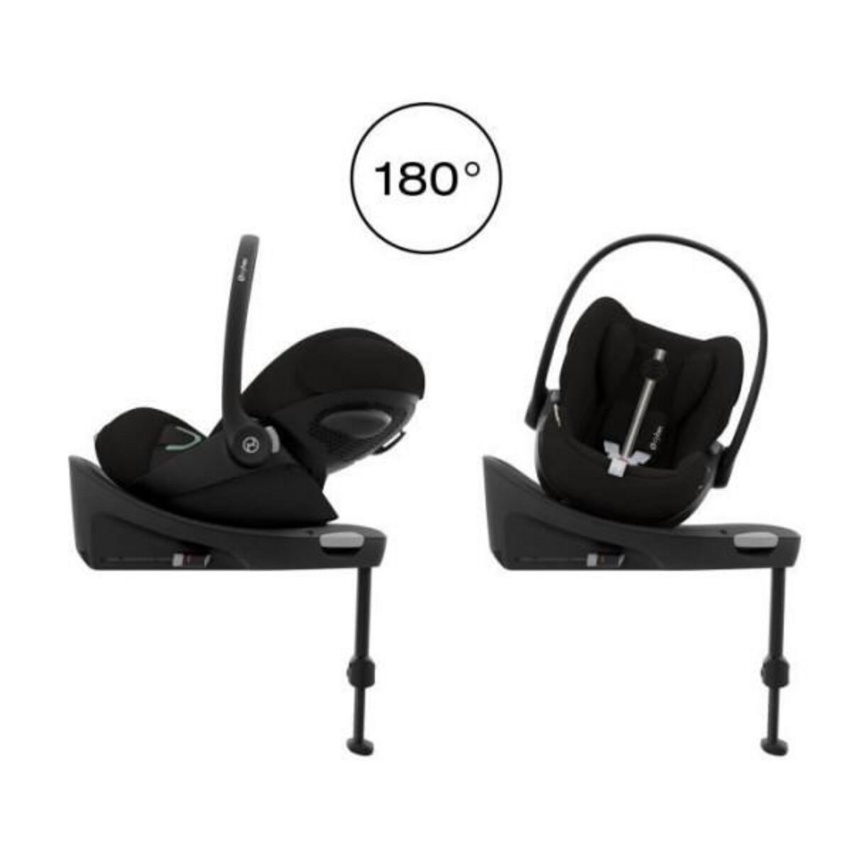 CYBEX Siege Auto  bébé Cloud G i-Size Plus - Moon Black - CYBEX