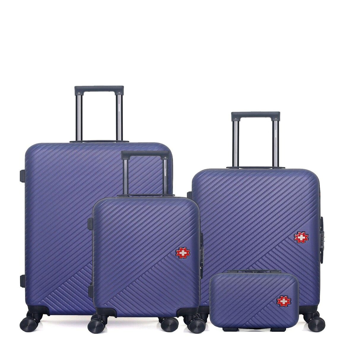 SWISS KOPPER SWISS KOPPER - LOT DE 4 - Valises grand format, weekend, cabine et vanity SPIEZ