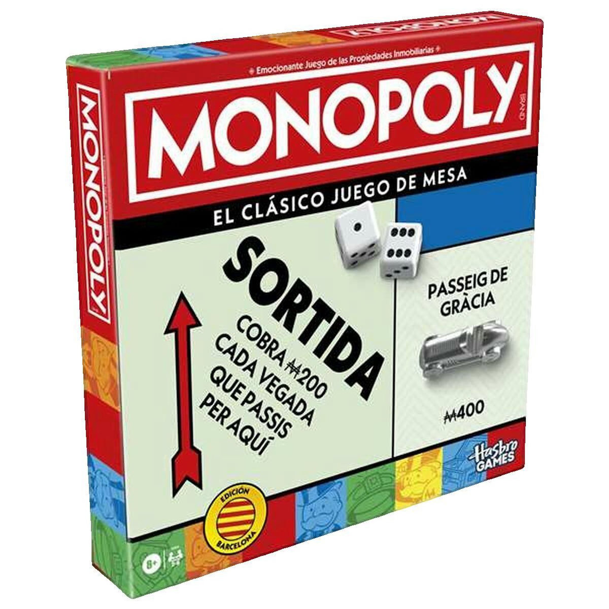 HASBRO Jeu de société Hasbro Monopoly Barcelona