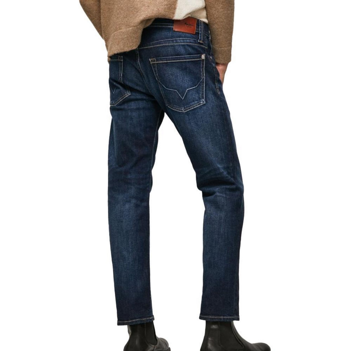 Pepe Jeans Jean Regular fit  Foncé Homme Pepe jeans Kingston
