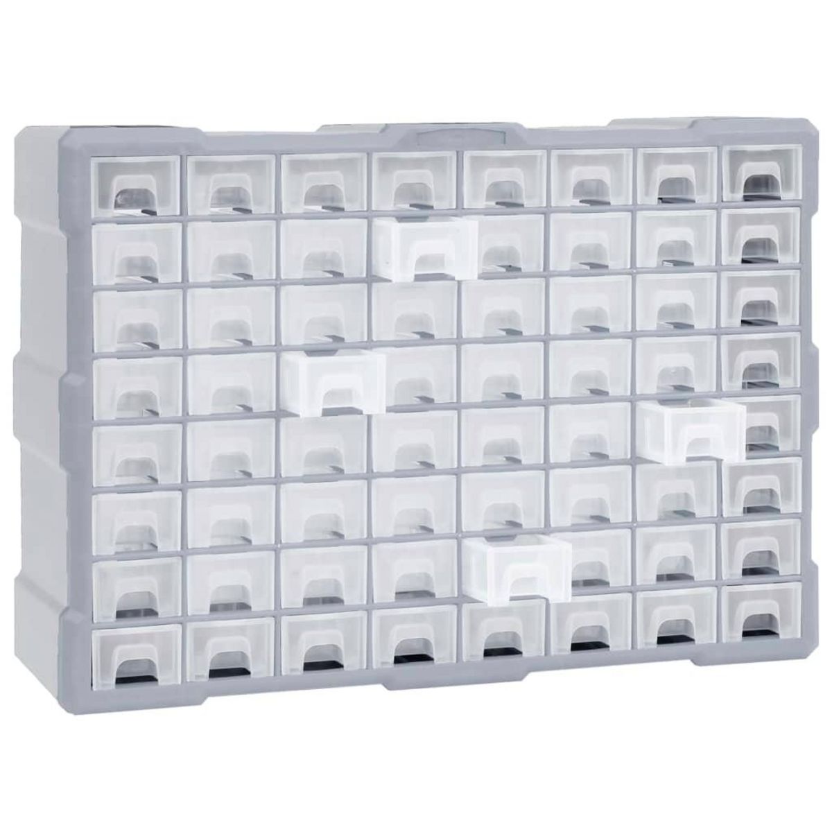 VIDAXL Organisateur multi-tiroirs avec 64 tiroirs 52x16x37,5 cm
