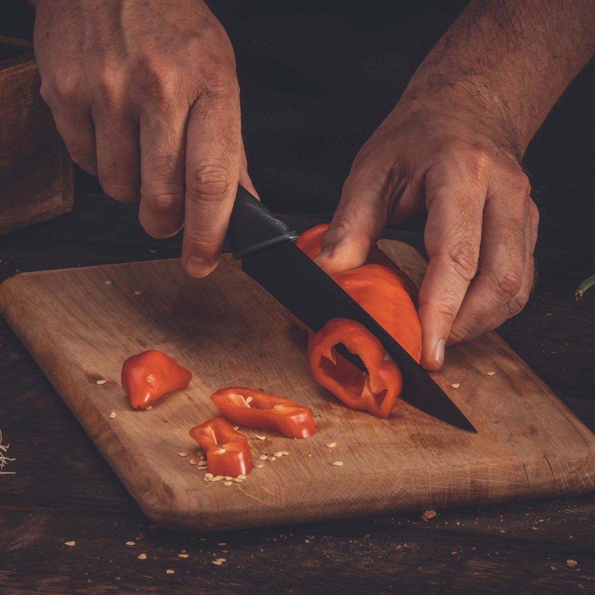 NIROSTA Couteau universel Nirosta Black Edition