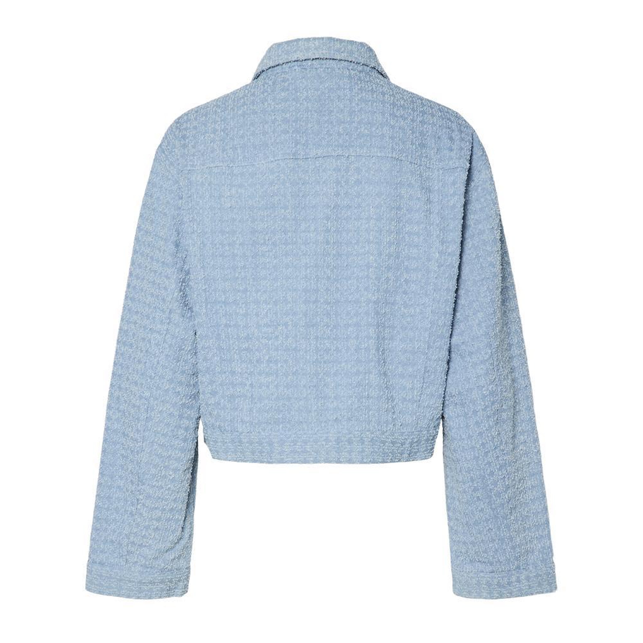 Voir la diapositive 3 : Pieces Veste Bleu Femme Pieces Jacy