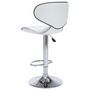 Voir la diapositive 6 : VIDAXL Tabourets de bar 2 pcs blanc similicuir