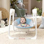 Voir la diapositive 4 : Ity by INGENUITY Sun Valley Canopy Portable Swing - Auvent, 2 jouets, siege inclinable 2 positions - Unisexe - 0-9 mois - Gris