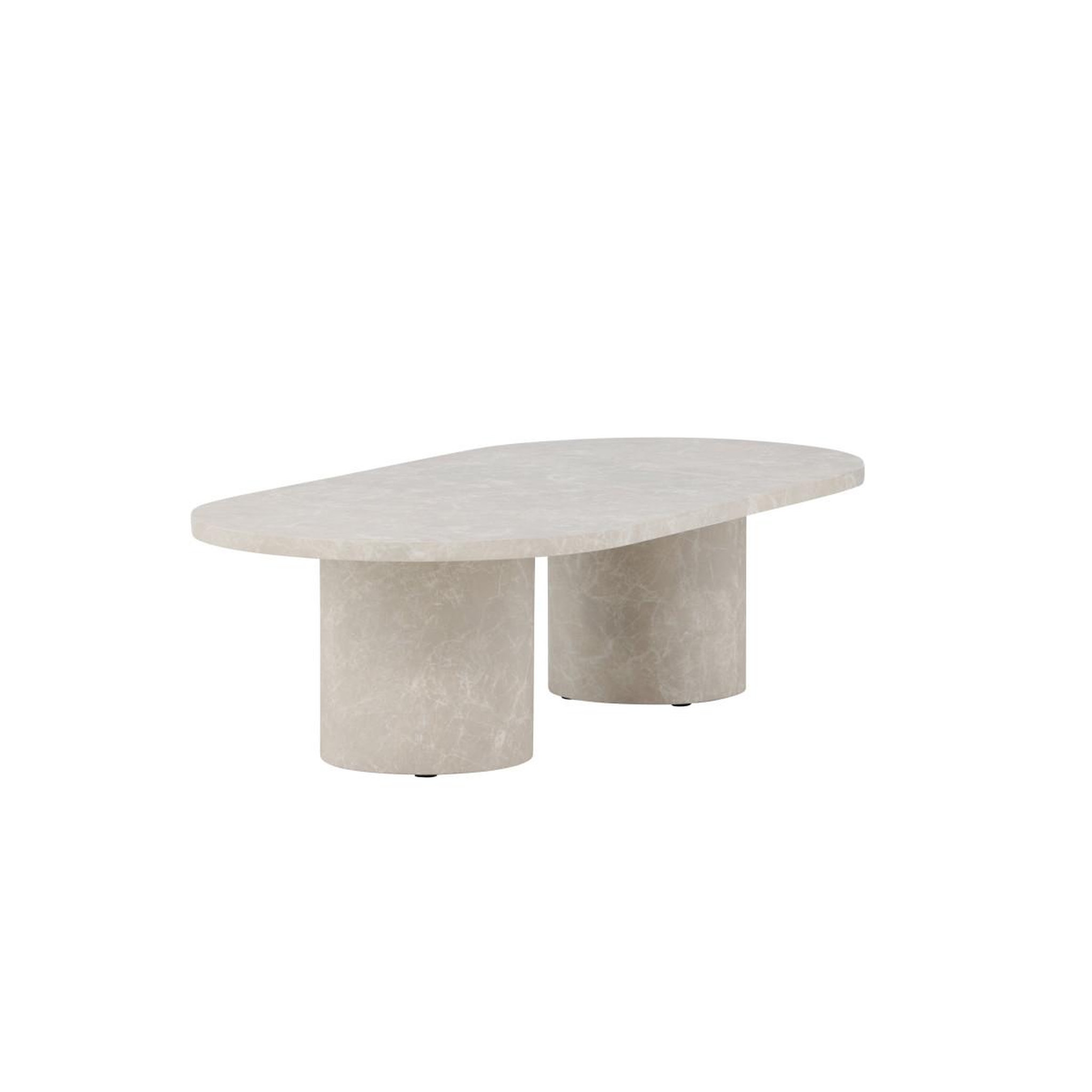 Voir la diapositive 3 : Paris Prix Table basse effet marbre  narvik  120cm beige