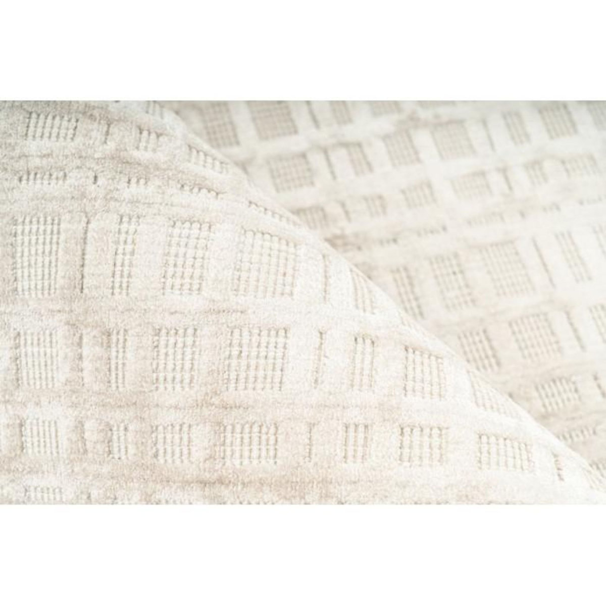 Paris Prix Tapis Tissé à la Main  Karma  Beige Argent