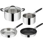 Lagostina Batterie de cuisine Esperta Triply 5 pcs
