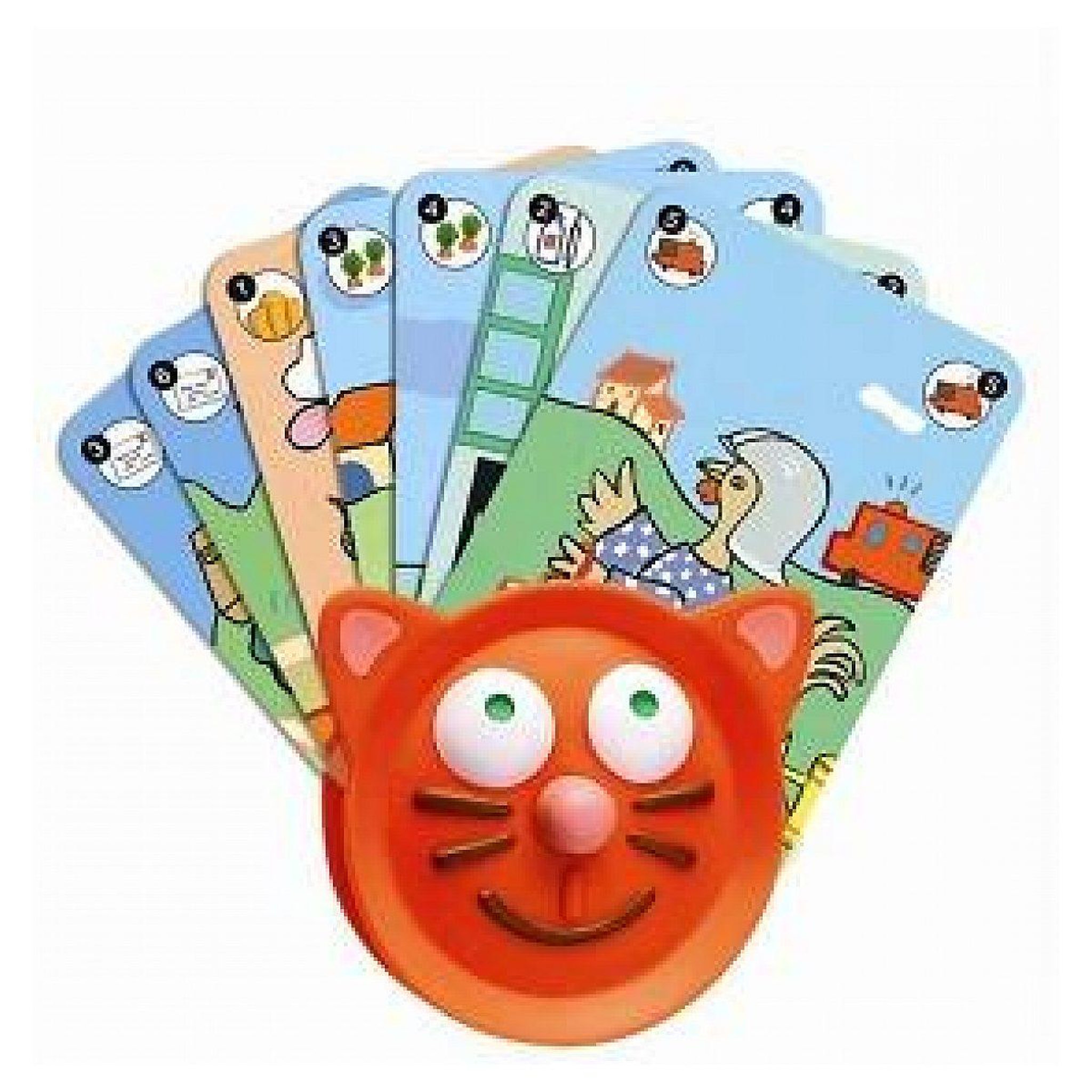 Djeco Porte cartes  en forme de chat!