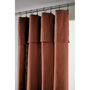 Voir la diapositive 3 : L EFFET PAPILLON Rideau ajustable + 8 anneaux pince  Sixtine  140 x 270 cm -  - 1 Panneau ajustable 140 x 270 cm