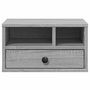 Voir la diapositive 6 : VIDAXL Support d imprimante sonoma gris 40x32x22,5cm bois d ingénierie