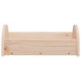 Voir la diapositive 3 : VIDAXL Mangeoire a foin pour lapins 28x10x10 cm bois massif de sapin