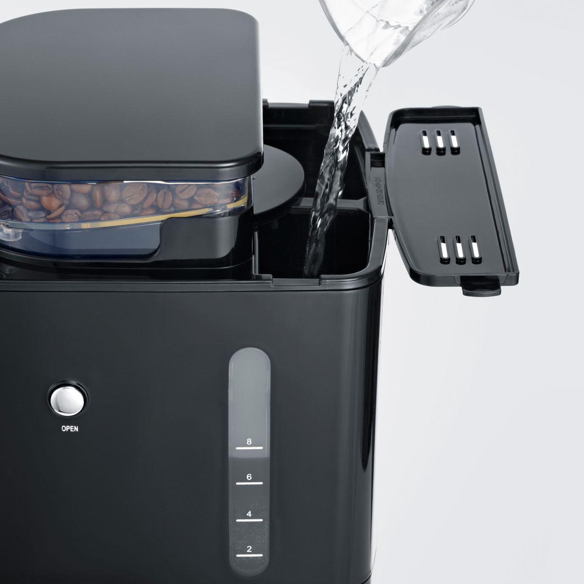 Voir la diapositive 4 : SEVERIN Cafetière filtre filtre isotherme avec broyeur ka4814