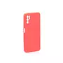 amahousse Coque souple orange Xiaomi Redmi Note 10 5G silicone toucher soft