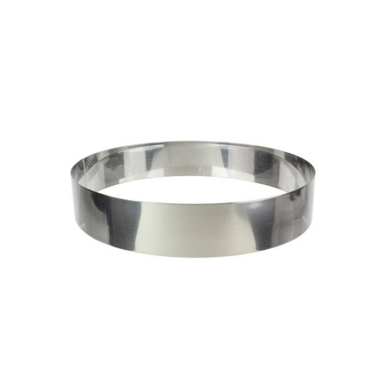 Paris Prix Lot de 3 Cercles de Pâtisserie  Cadre  26cm Argent