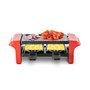 Voir la diapositive 3 : KITCHENCOOK Machine à Raclette Grill 2 Personnes – Rc Rigi Red Kitchencook