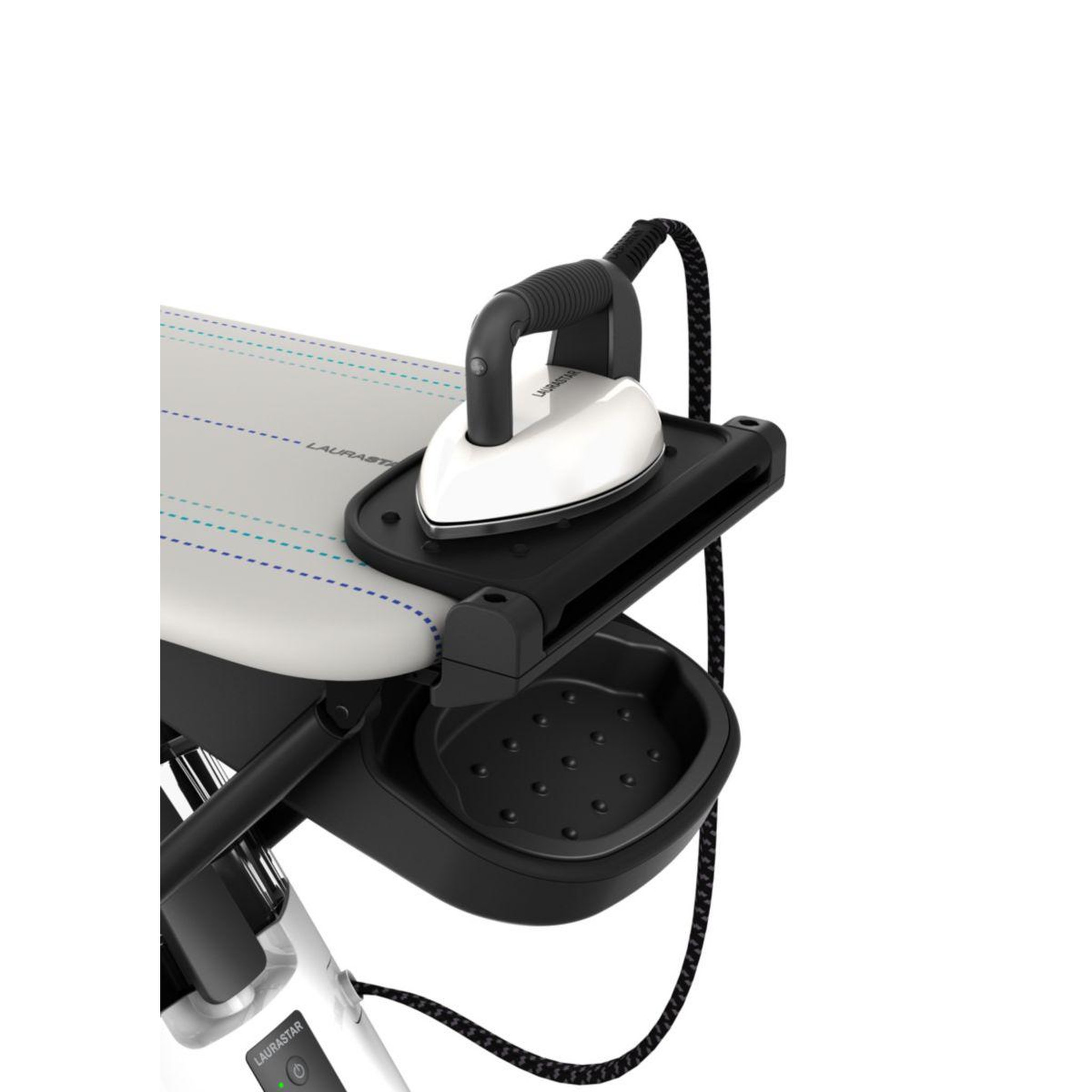 Voir la diapositive 4 : LAURASTAR Centre de repassage smart i white