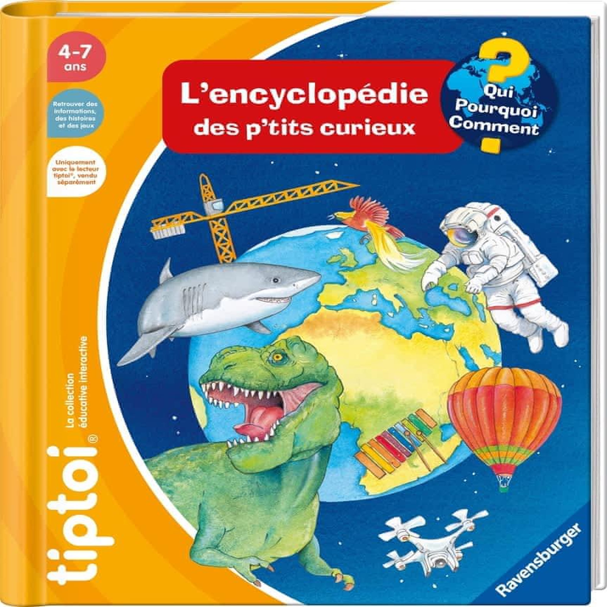 TIPTOI L'ENCYCLOPEDIE DES PETITS CURIEUX, Gernhauser