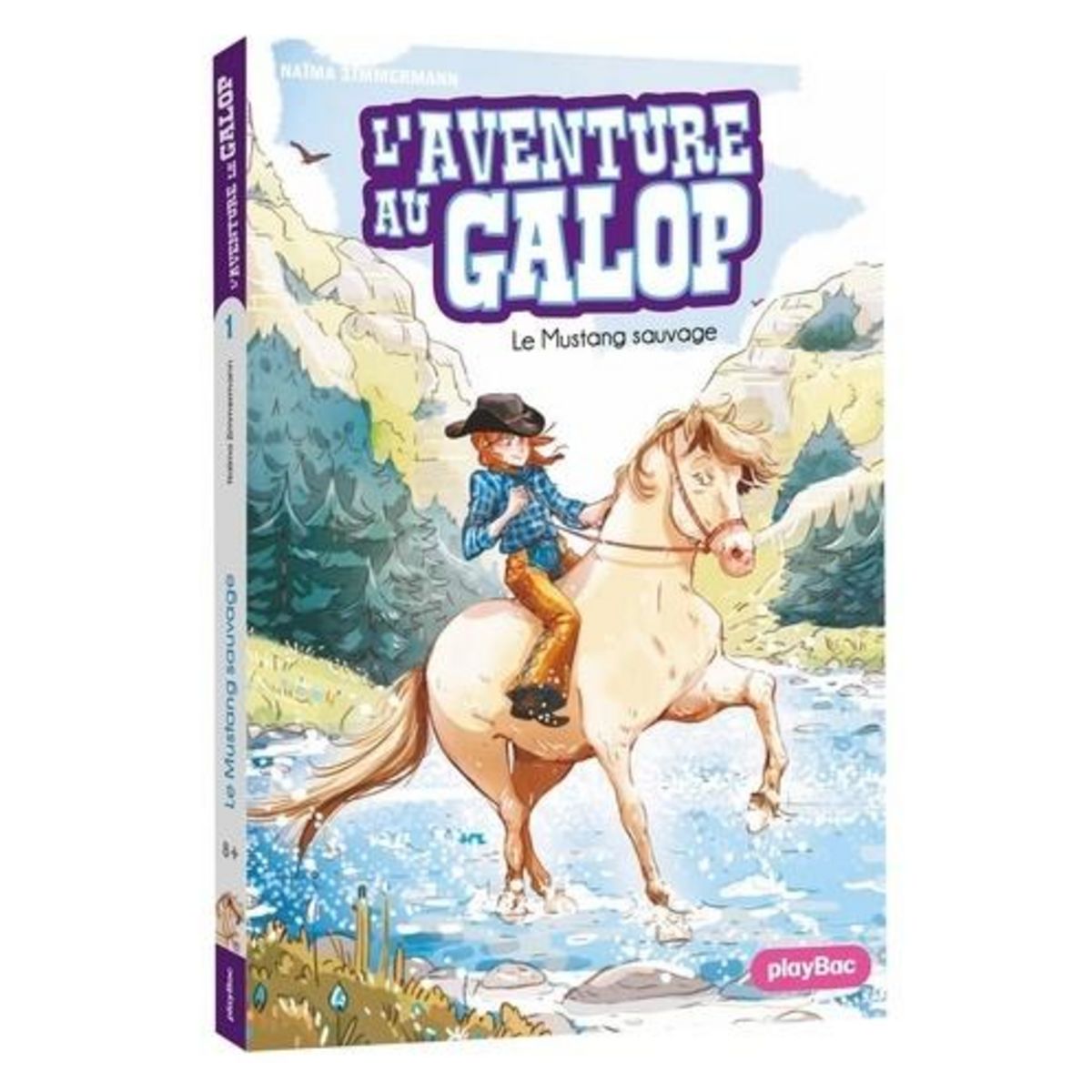 L'AVENTURE AU GALOP TOME 1 : LE MUSTANG SAUVAGE, Delalondre Nicolas