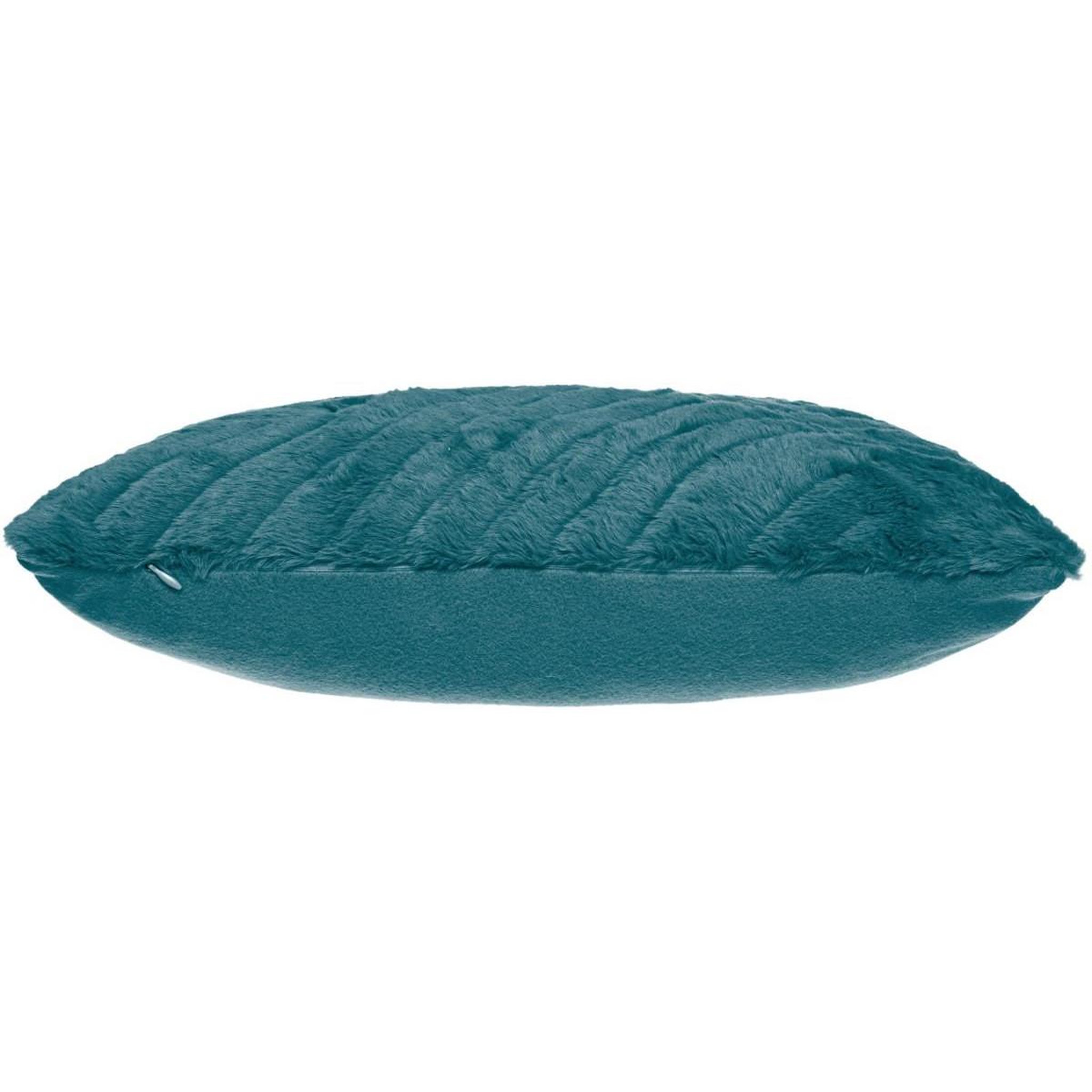 Voir la diapositive 3 : ATMOSPHERA Coussin déco 3d à motifs  four geo  45x45cm bleu