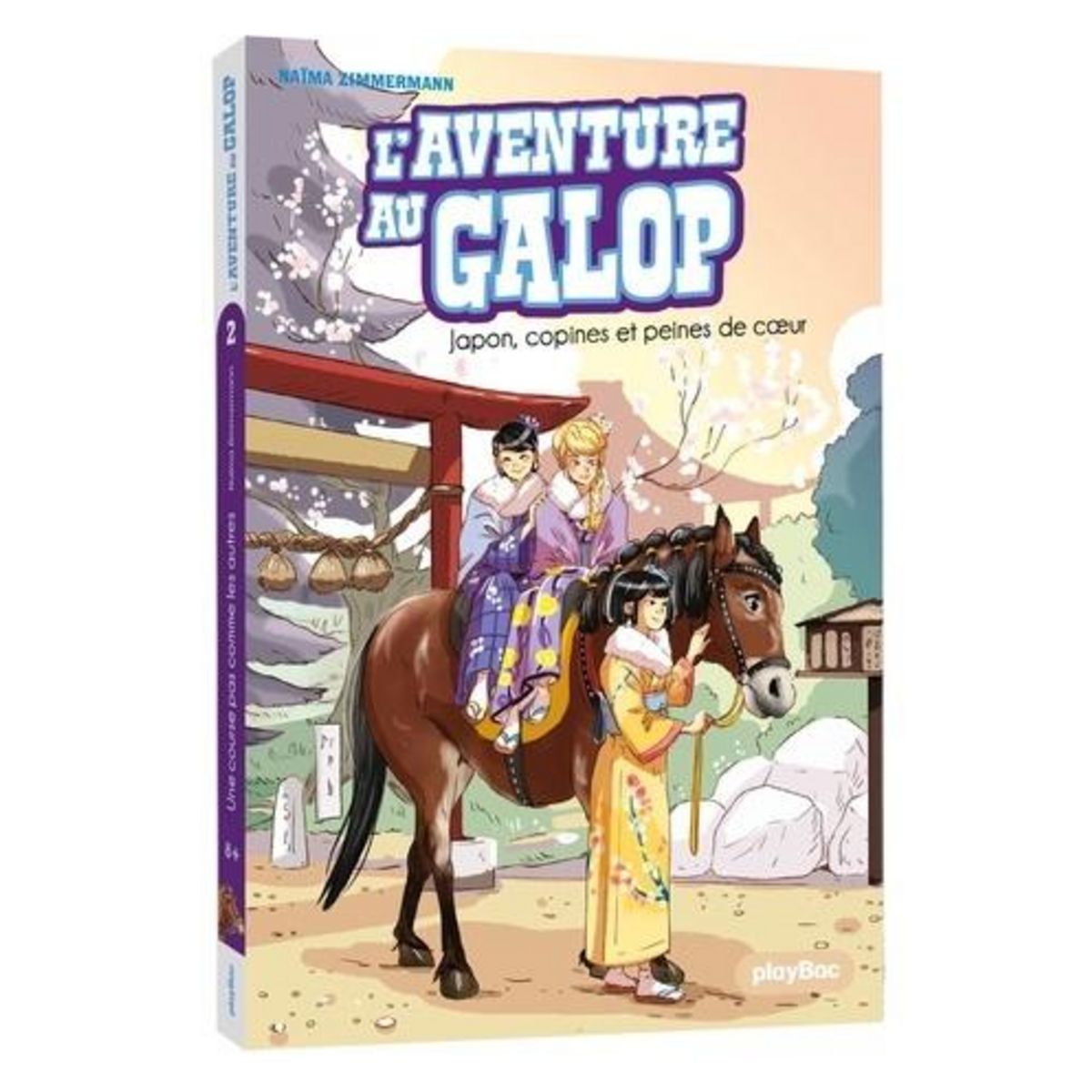 L'AVENTURE AU GALOP TOME 2 : JAPON, COPINES ET PEINES DE COEUR, Zimmermann Naïma