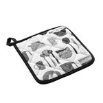 Paris Prix Manique de Cuisine avec Silicone  Kitchen  19cm Noir