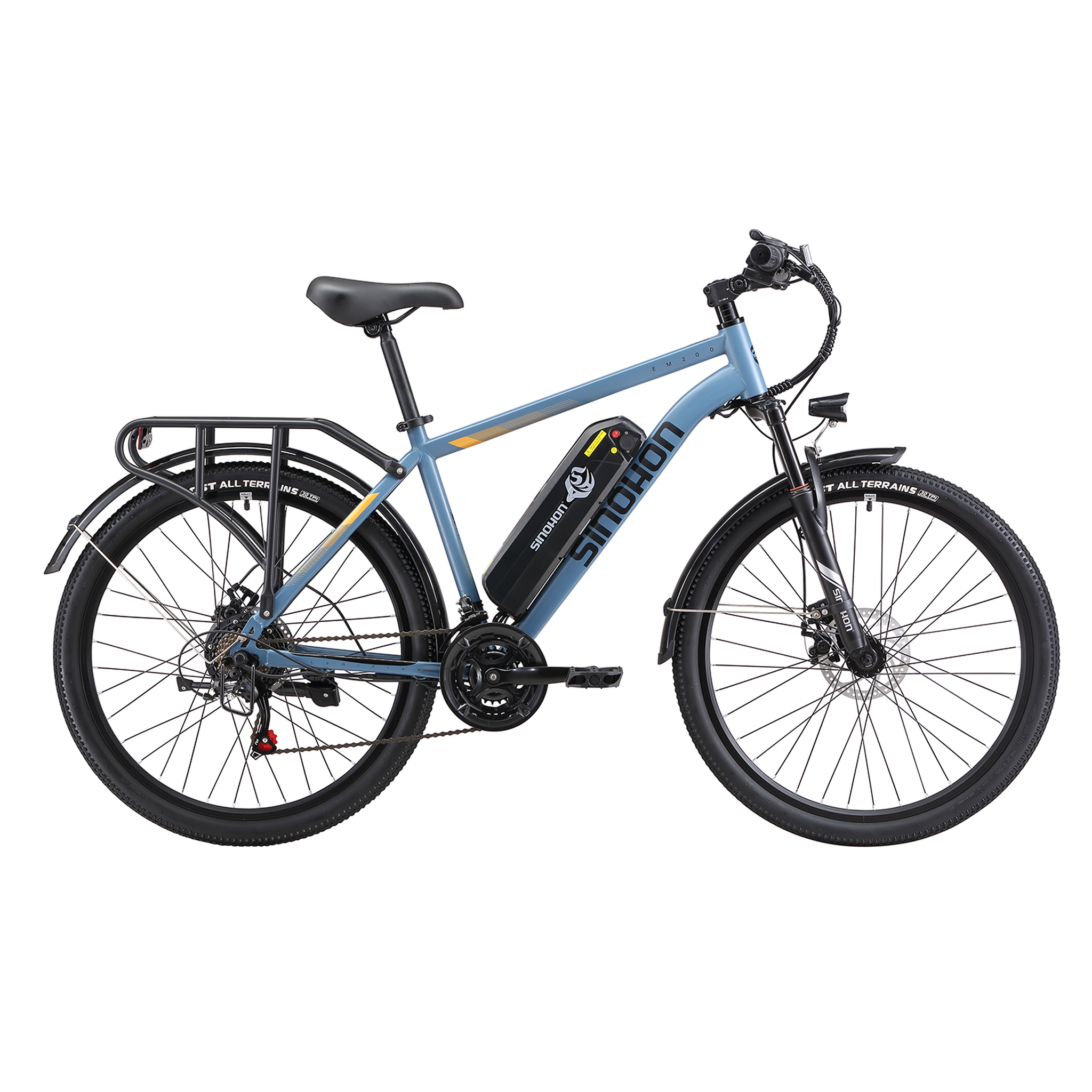 Voir la diapositive 1 : SINOHON Vélo de trekking électrique sinohon em200