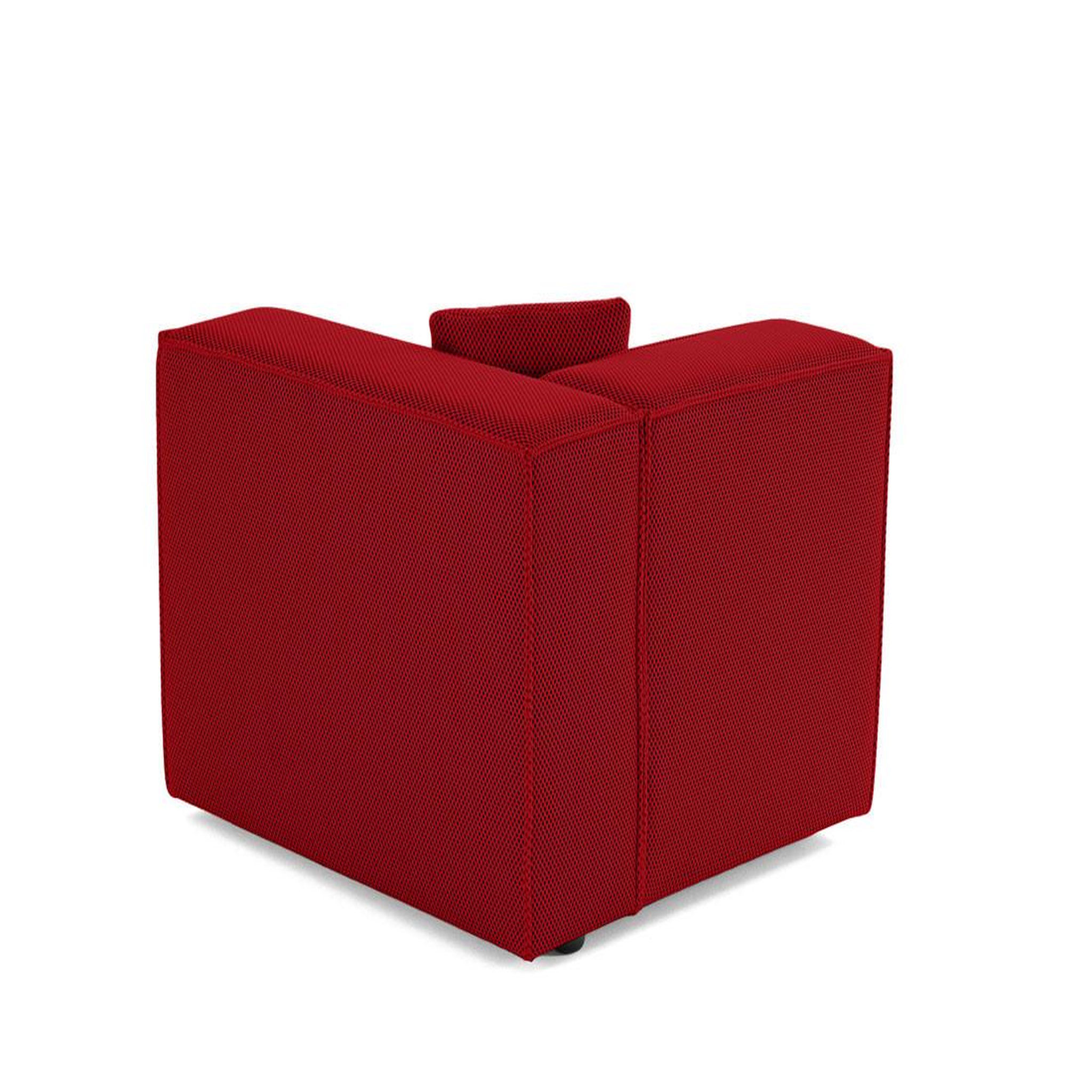 Voir la diapositive 5 : LISA DESIGN Arty - module d'assise droit - en tissu mailles 3d