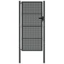 Voir la diapositive 3 : VIDAXL Portail de jardin anthracite 105x250 cm acier