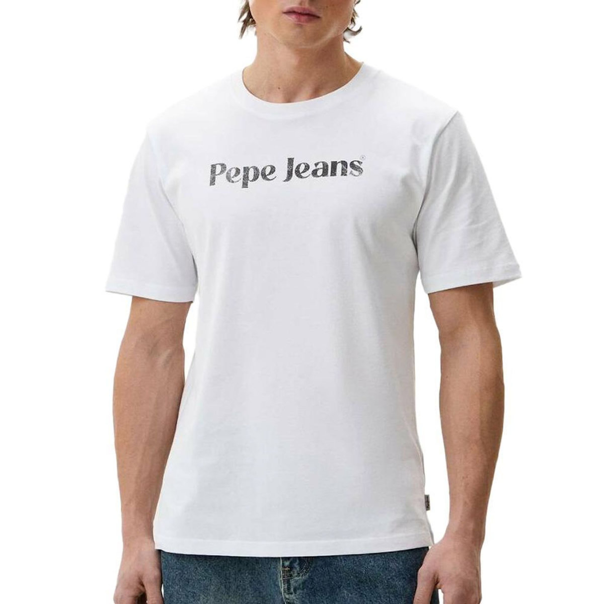 Pepe Jeans T-shirt Blanc Homme Pepe Jeans Clifton