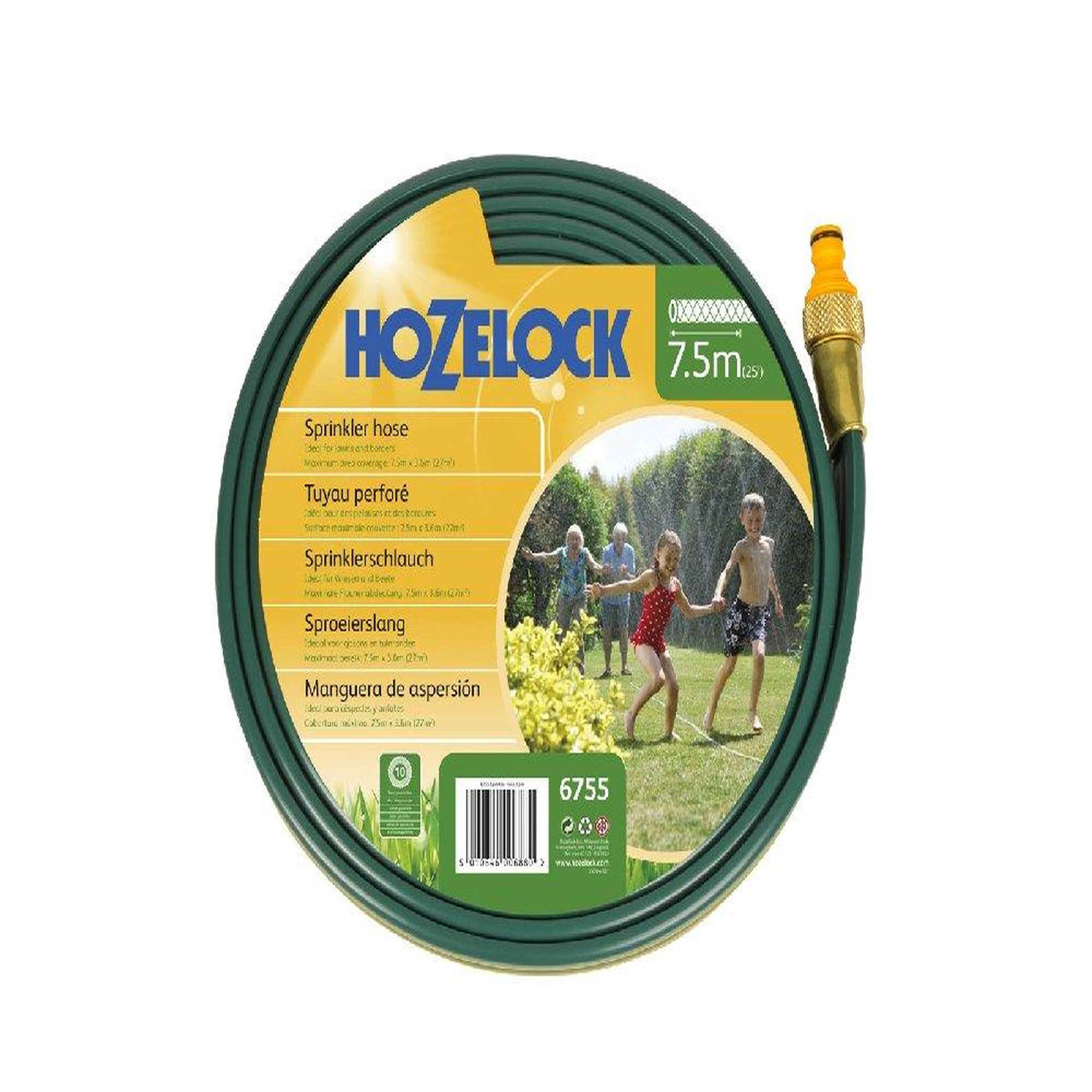 Hozelock Tuyau arrosage fine pulvérisation tuyau d'aspersion 7m50 (270 uc/pal) - Couverture maximale 50m²