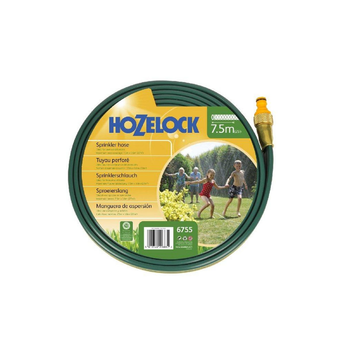 Hozelock Tuyau arrosage fine pulvérisation tuyau d'aspersion 7m50 (270 uc/pal) - Couverture maximale 50m²